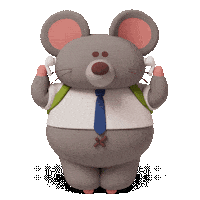 dudadu_official animation cartoon sticker character Sticker