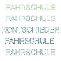 Kontschieder kontschieder fahrschulekontschieder fskontschieder Sticker