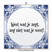 Nl Wijsheid GIF by Tegelspreuken.nl