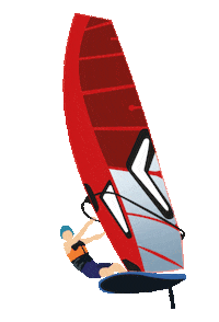 Neon Foil Sticker by hkwindsurfing