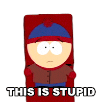 Damn It Stan Marsh Sticker by South Park