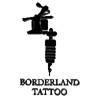 Borderland-Tattoo borderlandtattoo Sticker