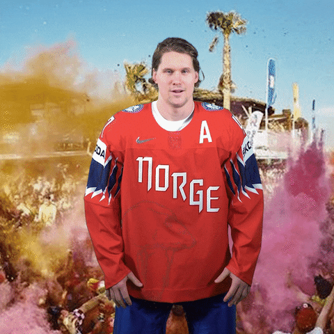 IIHFHockey celebrate hockey wave cheer GIF