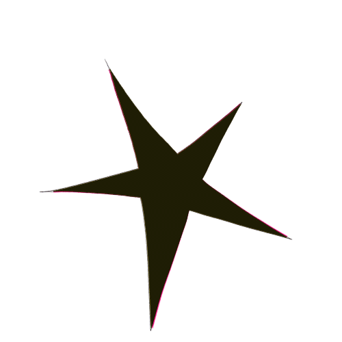 Star Color Sticker