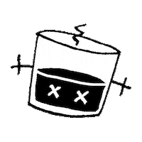 Glass Whisky Sticker