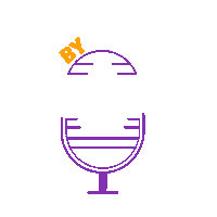 viclabstudio podcast microfono productora viclab Sticker