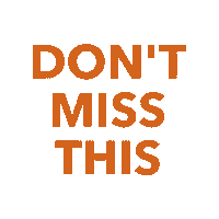 Dont Miss This Sticker by Gymnazo