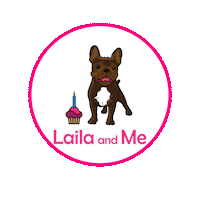 Dog Treats Sticker by Laila and Me