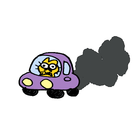 Car Street Sticker