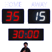 15 Away Sticker