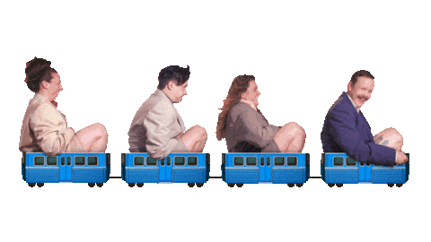 humorkulten giphyupload tunnelbana tuben tubengenomlivet Sticker