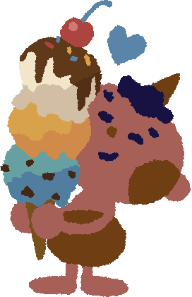 Chocolate Mint Vanilla Sticker