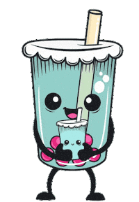 Bubble Tea Sticker by ABGEBRÜHT