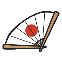 Japan Fan Sticker by aquajapanid