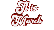 March Sticker by OpticalArtInc.