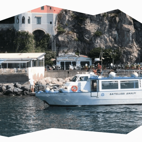 BattellieriAmalfi giphyupload sea boat tour GIF