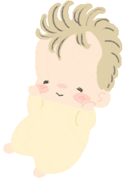 Happy 赤ちゃん Sticker