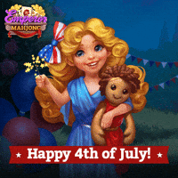 Independence Day Smile GIF by G5 games