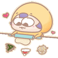 Christmas Cook Sticker