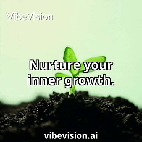 Growth Sprout GIF by VibeVision