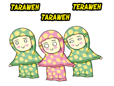 Salat Tarawih Sticker by Sukrin