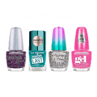 pink glitter Sticker by L.A. COLORS Cosmetics