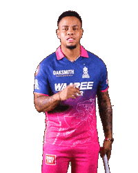 Halla Bol Pink Sticker by Rajasthan Royals