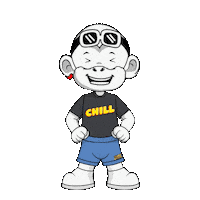 Chill Out Sticker by Zhot