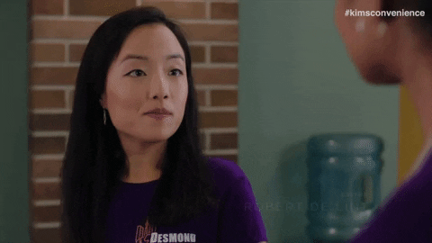 I Understand Andrea Bang GIF by Kim's Convenience