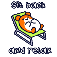 Lay Down Do Nothing Sticker