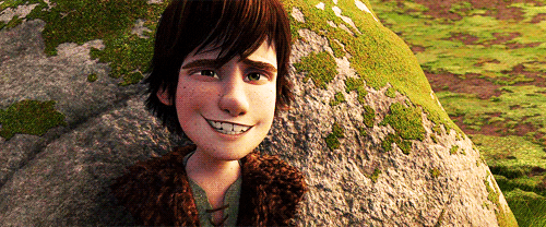 how to train your dragon smile GIF