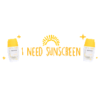 Sunscreen Sticker by Snapskin Official
