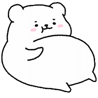 Bear Belly Sticker