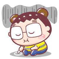 Sad Sticker by Bear Boss Buddies