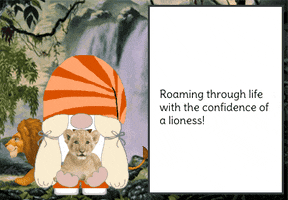 Lion Gnome GIF