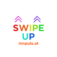 Rainbow Swipe Up Sticker by innpuls