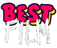 Academy Awards Film Sticker