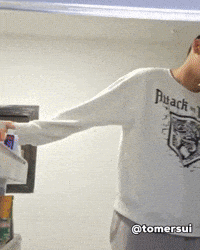Excited Fridge GIF