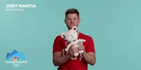 pyeongchang 2018 plush toy GIF by NBC Olympics