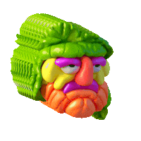 Hungry Vegan Sticker by Anne Horel