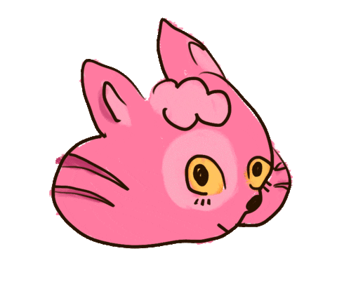 RhubarbValley giphyupload cat kitty silly Sticker