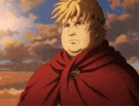 FatAnime anime peaceful thoughtful vinland saga GIF