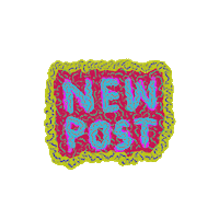 Text New Post Sticker by Roberta Curcă