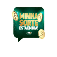 Sorte Sortudo Sticker by GMAD