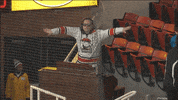 checkershockey dance funny hockey fans GIF