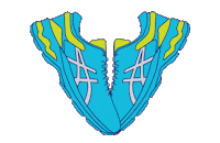 Run Running Sticker by ASICS