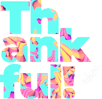 Thanks Thanksgiving Sticker by Algert Sula