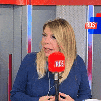 Anna Pettinelli Help GIF by RDS 100% Grandi Successi