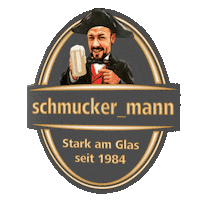 Schmuckermann Sticker by Nur Bier Berlin