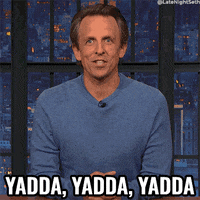 Seth Meyers Talk GIF by Late Night with Seth Meyers